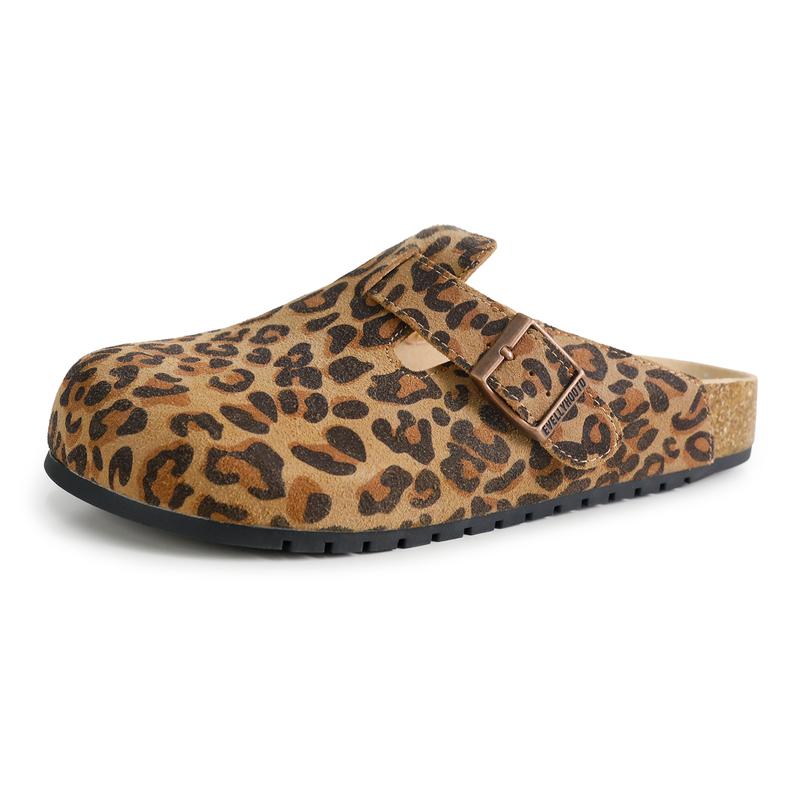 Breathe™ | Cork Comfort Clog | Leapord